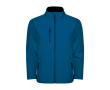 Veste softshell à 2 couches 300 g/m² Roly Direct Nebraska couleur bleu foncé