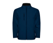 Veste softshell à 2 couches 300 g/m² Roly Direct Nebraska couleur bleu marine