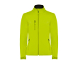 Veste softshell pour femme 300 g/m² Roly Direct Nebraska couleur vert lime