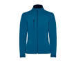 Veste softshell pour femme 300 g/m² Roly Direct Nebraska couleur bleu foncé