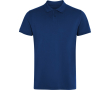 Polo unisexe piqué avec col à boutons 210 g/m² Roly Direct Wos couleur bleu marine