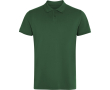 Polo unisexe piqué avec col à boutons 210 g/m² Roly Direct Wos couleur vert bouteille