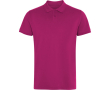 Polo unisexe piqué avec col à boutons 210 g/m² Roly Direct Wos couleur rose