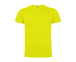 T-shirt en coton 165 g/m² Roly Direct Dogo Premium couleur jaune fluorescent