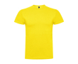 T-shirt en coton peigné 180 g/m² Roly Direct Braco couleur jaune