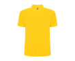 Polo en tissu piqué 220 g/m² Roly Direct Pegaso Premium couleur jaune