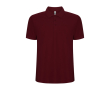 Polo en tissu piqué 220 g/m² Roly Direct Pegaso Premium couleur grenat