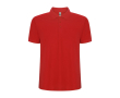 Polo en tissu piqué 220 g/m² Roly Direct Pegaso Premium couleur rouge