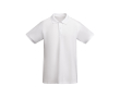 Polo à manches courtes en coton bio 210 g/m² Roly Direct Prince couleur blanc