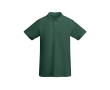 Polo à manches courtes en coton bio 210 g/m² Roly Direct Prince couleur vert bouteille