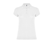 Polo en coton piqué pour femme 200 g/m² Roly Direct Star couleur blanc