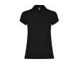 Polo en coton piqué pour femme 200 g/m² Roly Direct Star couleur noir