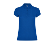 Polo en coton piqué pour femme 200 g/m² Roly Direct Star couleur bleu roi