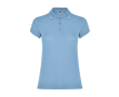 Polo en coton piqué pour femme 200 g/m² Roly Direct Star couleur bleu ciel