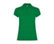 Polo en coton piqué pour femme 200 g/m² Roly Direct Star couleur vert tropical