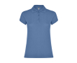 Polo en coton piqué pour femme 200 g/m² Roly Direct Star couleur bleu riviera