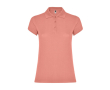 Polo en coton piqué pour femme 200 g/m² Roly Direct Star couleur marron orangé