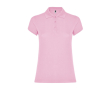 Polo en coton piqué pour femme 200 g/m² Roly Direct Star couleur rose clair 