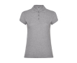 Polo en coton piqué pour femme 200 g/m² Roly Direct Star couleur gris clair