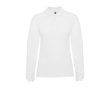 Polo femme à manches longues 220 g/m² Roly Direct Estrella couleur blanc