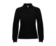 Polo femme à manches longues 220 g/m² Roly Direct Estrella couleur noir