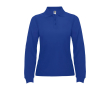Polo femme à manches longues 220 g/m² Roly Direct Estrella couleur bleu roi
