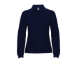 Polo femme à manches longues 220 g/m² Roly Direct Estrella couleur bleu marine