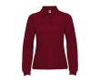 Polo femme à manches longues 220 g/m² Roly Direct Estrella couleur grenat