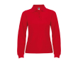 Polo femme à manches longues 220 g/m² Roly Direct Estrella couleur rouge