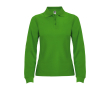 Polo femme à manches longues 220 g/m² Roly Direct Estrella couleur vert forêt