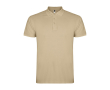 Polo pour homme en coton piqué 200 g/m² Roly Direct Star couleur sable