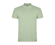 Polo pour homme en coton piqué 200 g/m² Roly Direct Star couleur vert doux