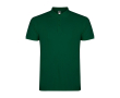 Polo pour homme en coton piqué 200 g/m² Roly Direct Star couleur vert bouteille