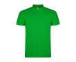 Polo pour homme en coton piqué 200 g/m² Roly Direct Star couleur vert forêt