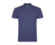 Polo pour homme en coton piqué 200 g/m² Roly Direct Star couleur bleu jean