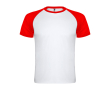 T-shirt de sport bicolore 140 g/m² Roly Direct Indianapolis couleur taupe