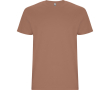 T-shirt manches courtes en coton 190 g/m² Roly Direct Stafford couleur marron foncé