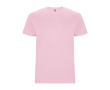 T-shirt manches courtes en coton 190 g/m² Roly Direct Stafford couleur rose clair 