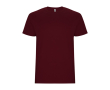 T-shirt manches courtes en coton 190 g/m² Roly Direct Stafford couleur grenat