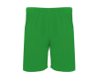 Pantalon de sport court en polyester 140 g/m² Roly Direct Dortmund couleur vert