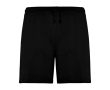 Short unisexe avec taille élastique 200 g/m² Roly Direct Sport couleur noir