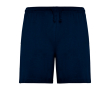 Short unisexe avec taille élastique 200 g/m² Roly Direct Sport couleur bleu marine