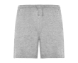 Short unisexe avec taille élastique 200 g/m² Roly Direct Sport couleur gris clair