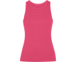 Débardeur femme en maille côtelée 270 g/m² Roly Direct Dribe couleur fuchsia