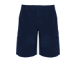Bermuda court avec poches en coton 200 g/m² Roly Direct Amazonas couleur bleu marine