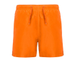 Short de bain avec poches latérales 100 g/m² Roly Direct Aqua couleur orange fluorescent