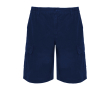 Bermuda de travail en coton et polyester 200 g/m² Roly Armour couleur bleu marine