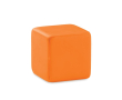 Cube anti-stress personnalisé avec logo couleur orange