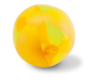 Ballon de plage publicitaire pour offrir couleur jaune
