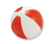 Ballon de plage publicitaire pour entreprises couleur rouge